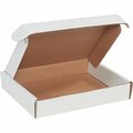 Bsc Preferred 12 x 8 x 2-3/4'' White Deluxe Literature Mailers, 50PK S-7869